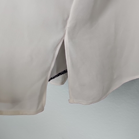 Kobi Halperin Black White Embellished Halter Rope Neck And Tie Tank Top Large - Picture 7 of 12